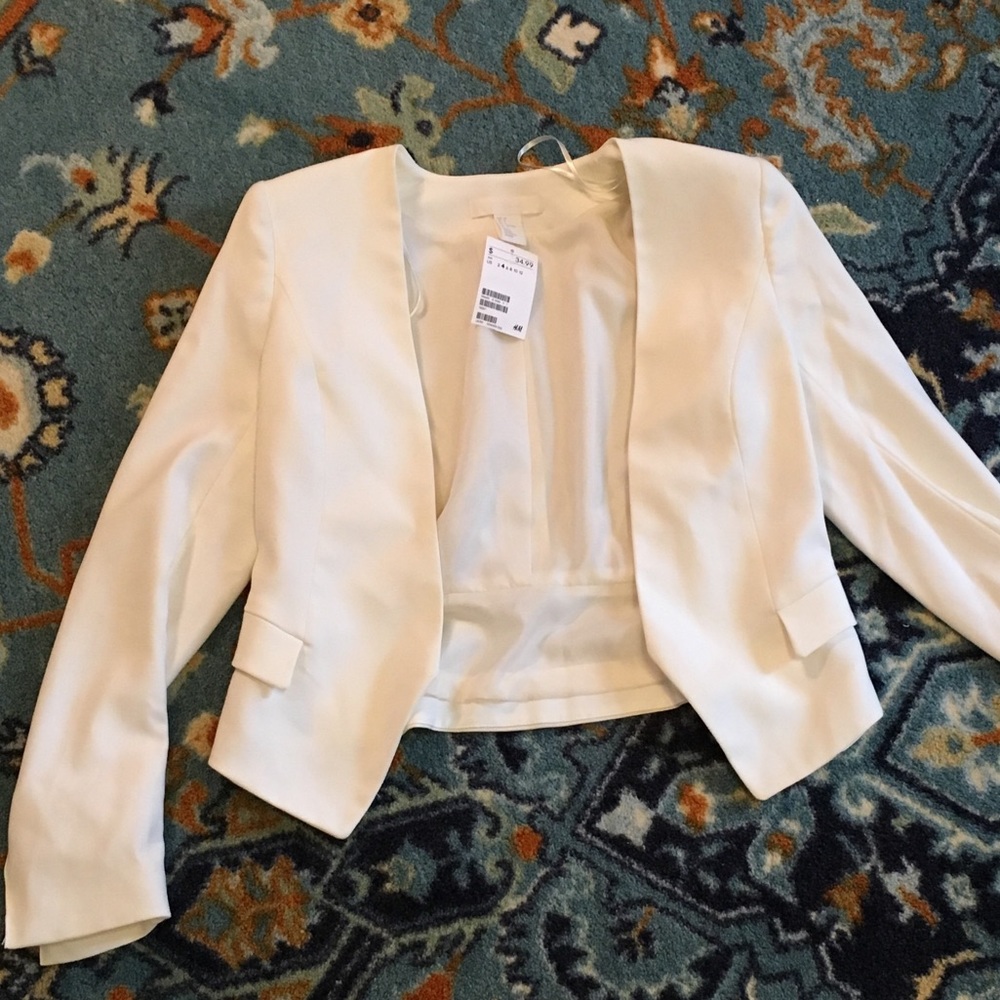 White blazer